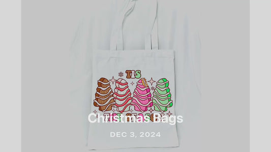 Christmas tote bag