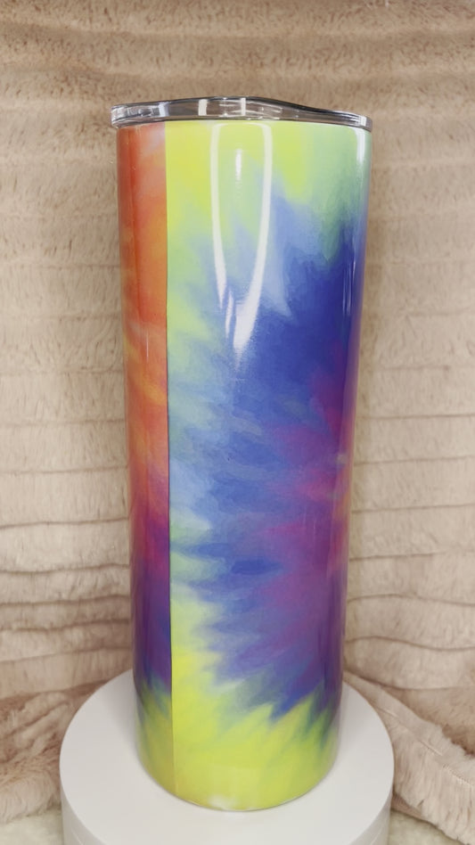 20 oz. Tie-Dye sub. Tumbler